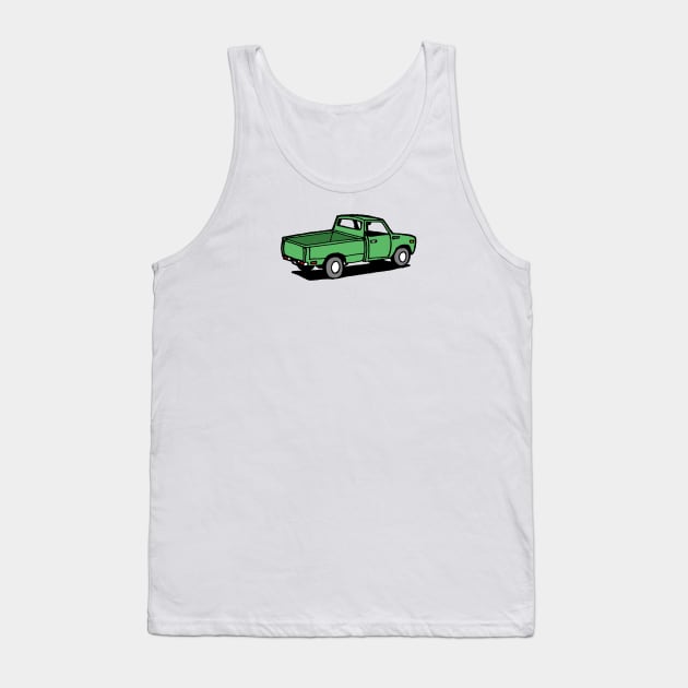 Mint Green 720 Tank Top by William Gilliam